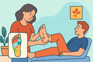 Vyöhyketerapia – jalkojen vyöhykkeet ja yleinen idea
